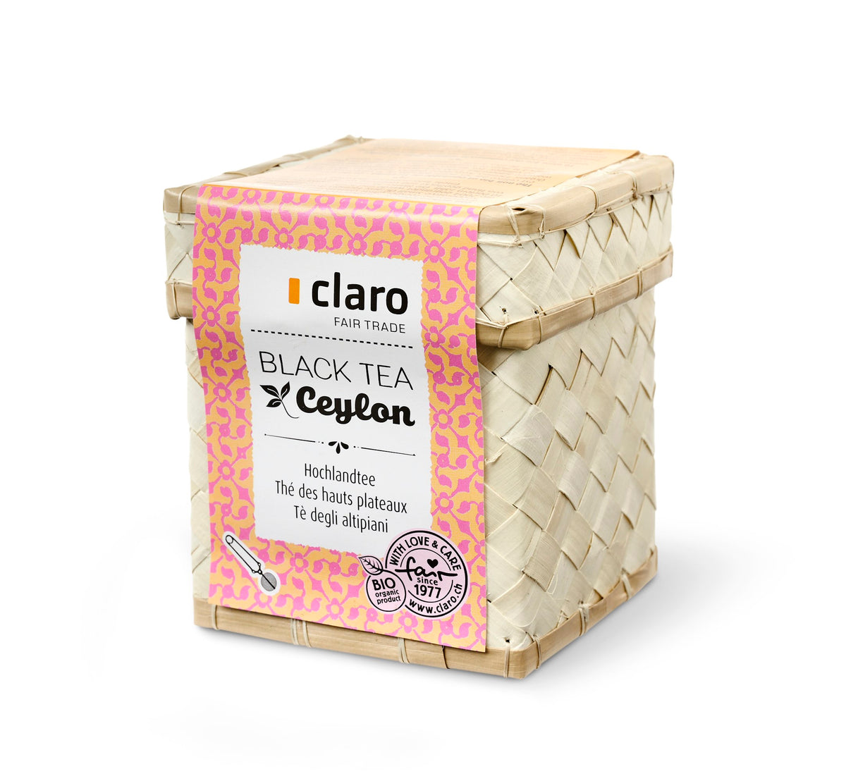 Black Tea Ceylon BOP panier ouvert BIO 100g