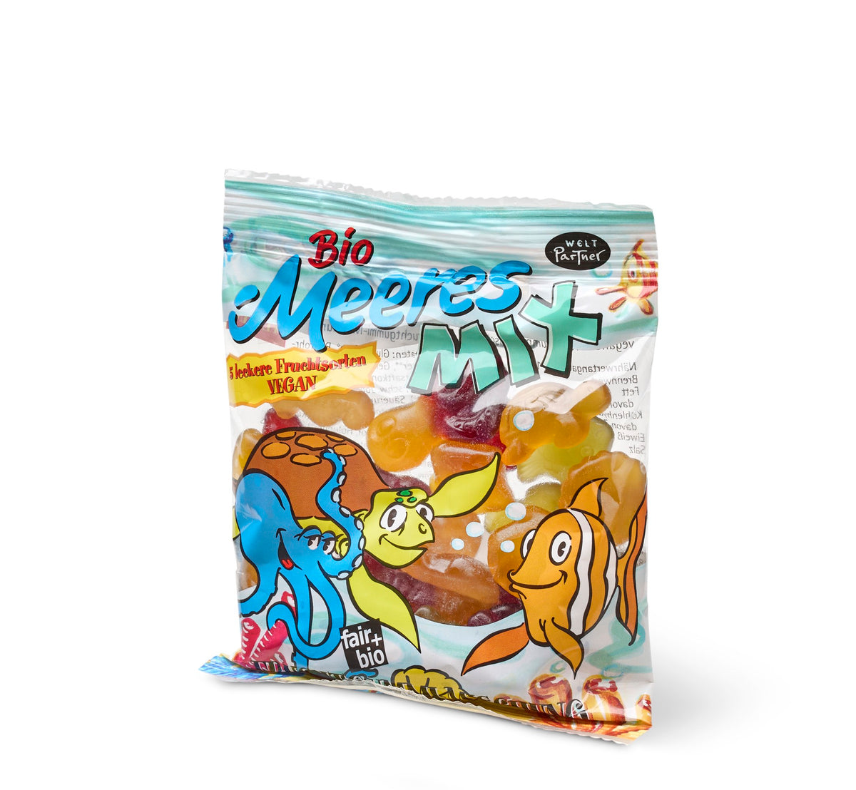 Meeres-Mix Fruchtgummi vegan Bio 100g