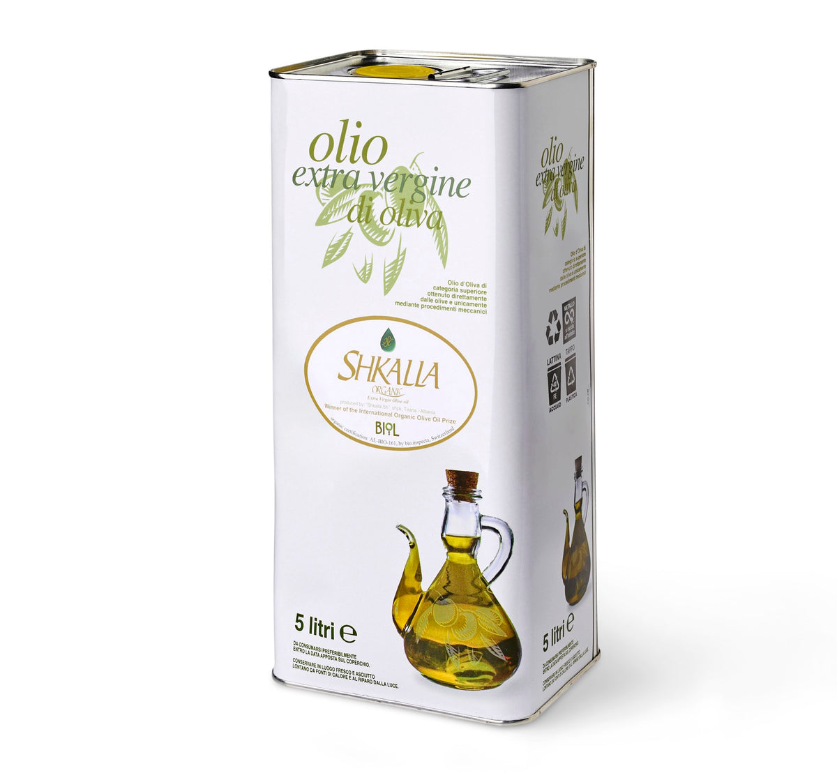 Vaj Ulliri BIO Olivenöl Extra Vergine 5l
