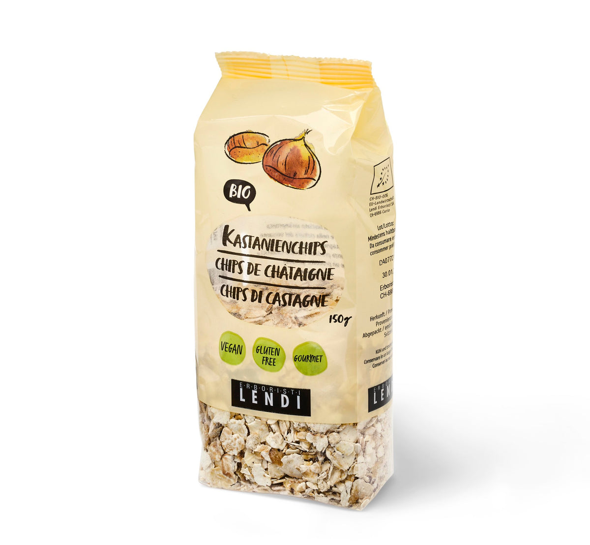 Lendi Kastanienchips BIO 150g