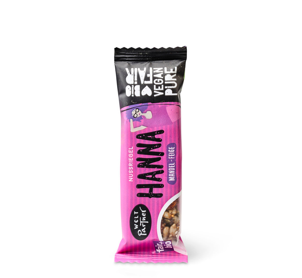 Barre aux noix Hanna amandes et figues BIO 35g