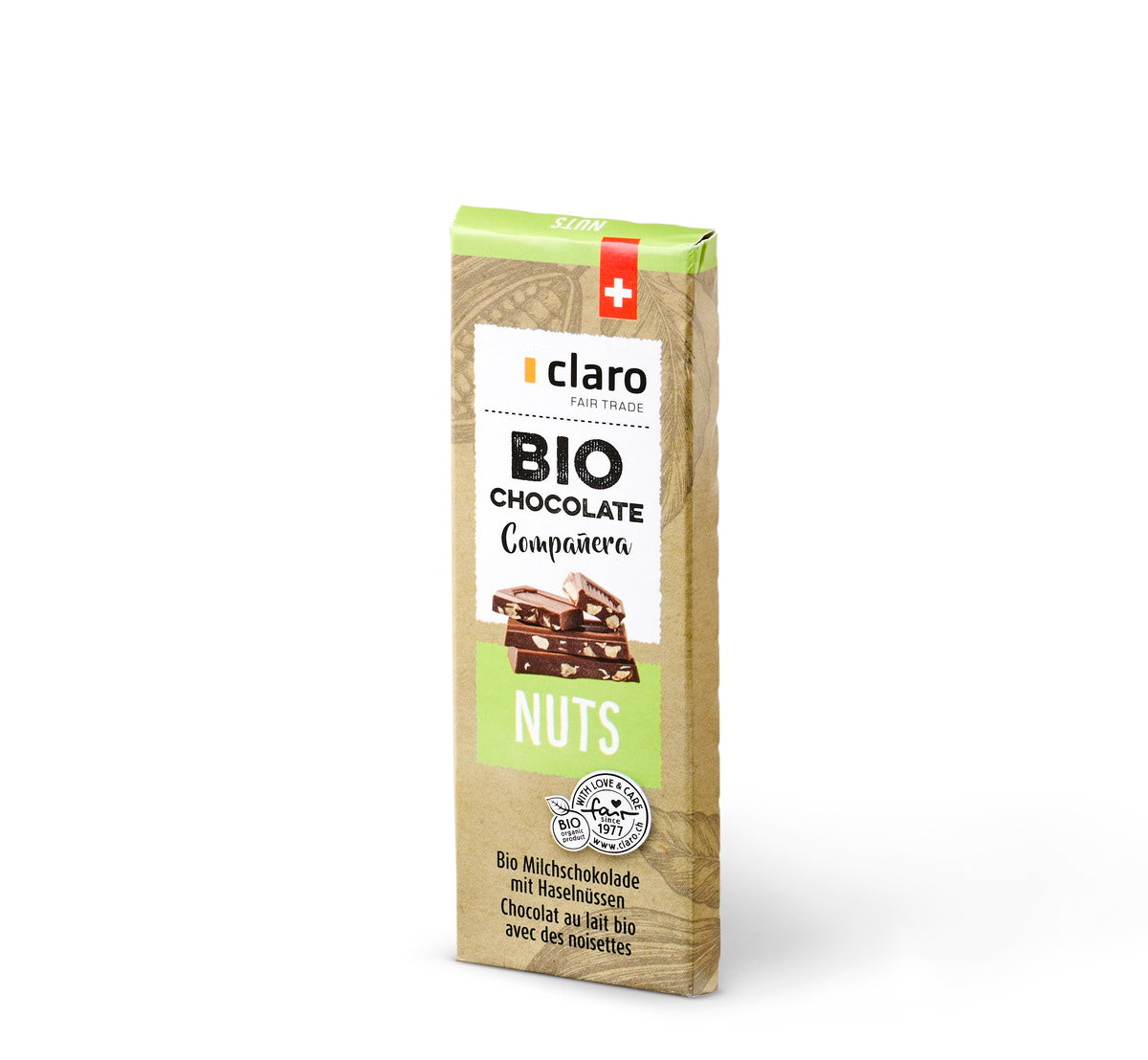 Chocolat Compañera Nuts BIO 50g