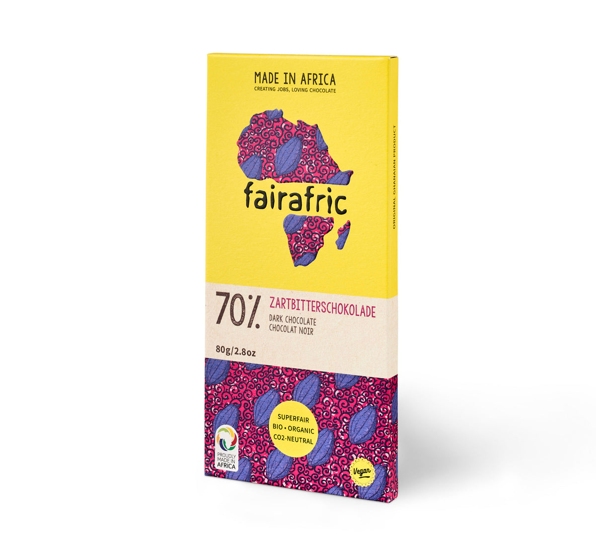 fairafric BIO Noir 70% 80g
