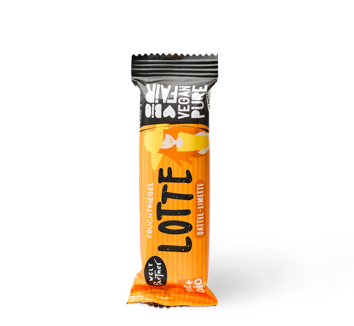 Fruchtriegel Lotte Dattel-Limett BIO 40g